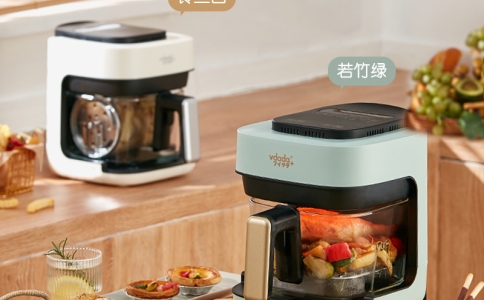 VDADA新款空氣炸鍋新款電烤箱大容量智能無(wú)油小多功能全自動(dòng)一體